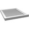 Ekena Millwork Vertical Surface Mount PVC Gable Vent: Functional, w/ 2"W x 2"P Brickmould Sill Frame, 22"W x 26"H GVPVE22X2603SF - alternate 4